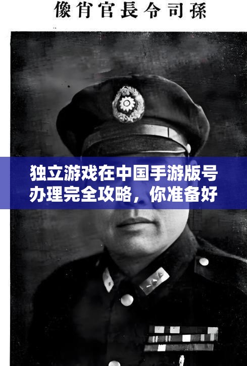 独立游戏在中国 插曲：手游版号办理完全攻略