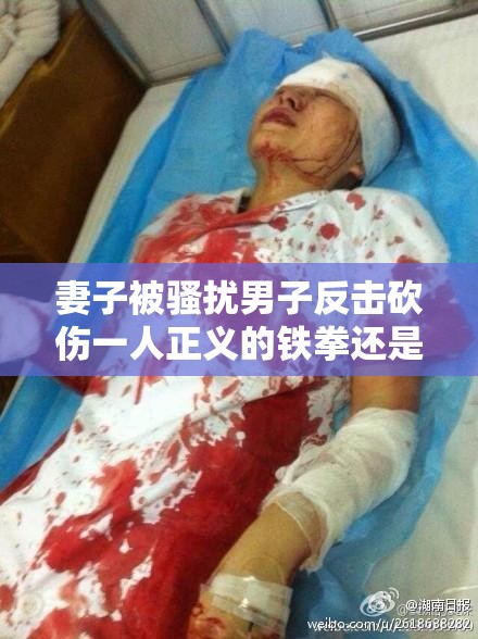 妻子被骚扰男子反击砍伤一人