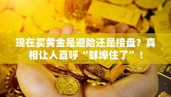 现在买黄金是避险还是接盘？真相让人直呼“蚌埠住了”！